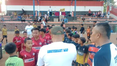 48 Tim SSB Ikuti Festival Sepak Bola Piala Kemenpora 2025 di Cianjur