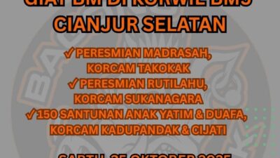 Bogong Mogok Kembali Gelar Aksi Sosial di Cianjur Selatan