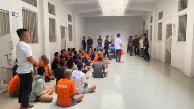 Lapas Cianjur Jaga Ketertiban Lewat Razia Gabungan, Pastikan Tak Ada Barang Terlarang