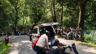 Pemotor Tewas Seketika di Jalan Raya Campaka, Polisi Selidiki Dugaan Tabrak Lari