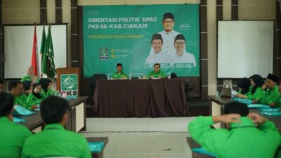 PKB Gelar Orientasi Politik DPAC se-Cianjur, Tekankan Penguatan Ideologi dan Kapasitas Kader
