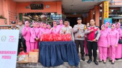 Dibalik Seragam Tegas Ada Nurani Yang Menyapa, Kapolsek Cibeber Tabur Kebaikan di Bulan Romadhon