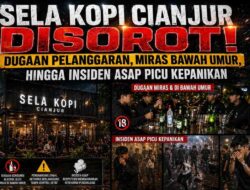 Sela Kopi Cianjur Disorot, Dugaan Alkohol untuk Anak di Bawah Umur hingga Insiden Asap Picu Kepanikan