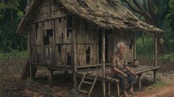 Nanang Menanti Harapan di Rumah yang Nyaris Runtuh