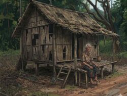 Nanang Menanti Harapan di Rumah yang Nyaris Runtuh