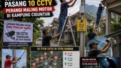 Kampung Ciguntur Perang Lawan Maling, 10 CCTV Dipasang di Titik Rawan