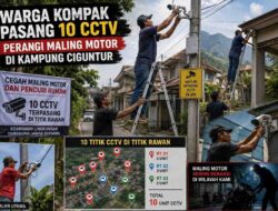 Kampung Ciguntur Perang Lawan Maling, 10 CCTV Dipasang di Titik Rawan