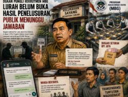Publik Menunggu Jawaban, Lurah Sayang Belum Buka Hasil Penelusuran Dugaan Pungli MBG yang menyeret Nama RT/RW