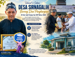 Desa Sirnagalih Kembali Bersinar, Dua Penghargaan Diraih di Hari Jadi Cianjur ke-349