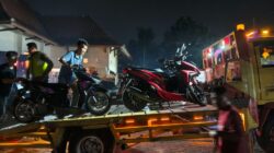 KRYD Polres Cianjur Tak Hanya Sasar Knalpot Brong, Miras hingga Sajam Turut Diamankan