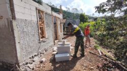 Angga Tak Lagi Sendiri, TNI Hadir Membangun Rumah dan Menumbuhkan Harapan