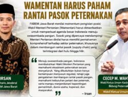 FABEM Jabar Dorong Wamentan Berpengalaman Bangun Rantai Pasok Pangan Terintegrasi