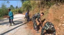 Satgas TMMD Ke-129 Prioritaskan Normalisasi Drainase, Jaga Fungsi Jalan Beton di Desa Mekarmukti