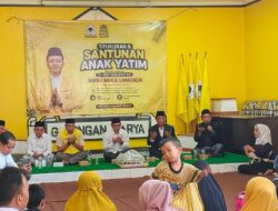 HUT ke-50 Bahlil Lahadalia, Golkar Cianjur Santuni 100 Anak Yatim