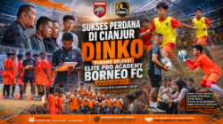 Dinko Dorong Talenta Muda Cianjur, Seleksi Perdana Borneo FC Sukses Digelar