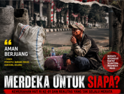 Aman Berjuang, Potret Pengepul Rongsok di Tengah Semarak HUT RI ke-81