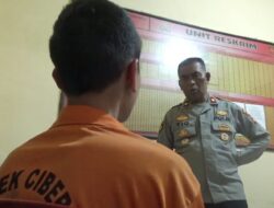 CCTV Bongkar Aksi Maling Toko di Cibeber, Baru Beraksi Langsung Dibekuk Anggota Polsek Cibeber