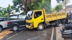 Empat Kendaraan Terlibat Kecelakaan di Cugenang, Solar Ikut Bikin Jalan Licin