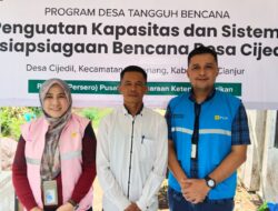 Sinergi PLN Pusharlis dan Desa Cijedil Wujudkan Masyarakat Tangguh Bencana