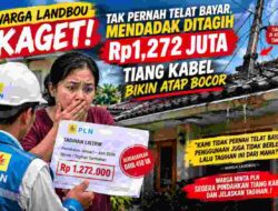 Tagihan Listrik Mendadak Rp1,272 Juta, Warga Landbou Pertanyakan Pengawasan PLN