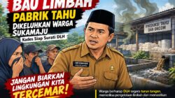 Pabrik Tahu Diduga Ngeyel, Bau Limbah Bikin Warga Resah, Kades Sukamaju Siap Surati DLH