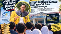 Bukan Sekadar Nostalgia, Isfhan di Smansa Bicara Prestasi dan Masa Depan