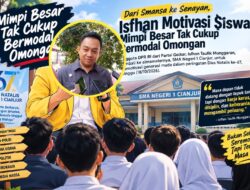 Bukan Sekadar Nostalgia, Isfhan di Smansa Bicara Prestasi dan Masa Depan