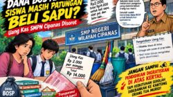 Dana Bos Ada, Uang Kas Tetap Jalan, Praktik di SMPN Cipanas Dipertanyakan.