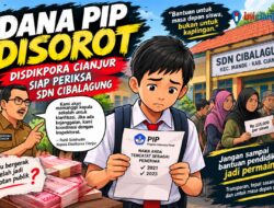 Dana PIP Disorot, Disdikpora Cianjur Siap Periksa SDN Cibalagung